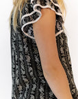 Tanya Striped Floral Top