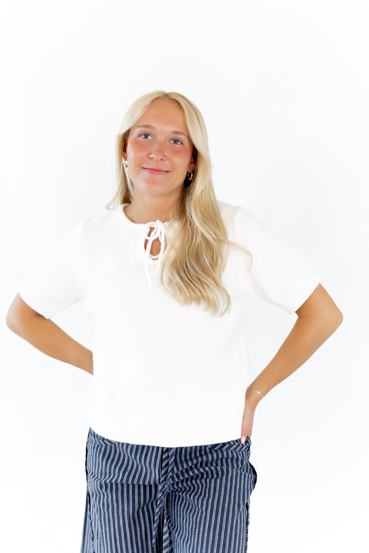 Ayleen Tie Detail Top
