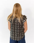 Tanya Striped Floral Top