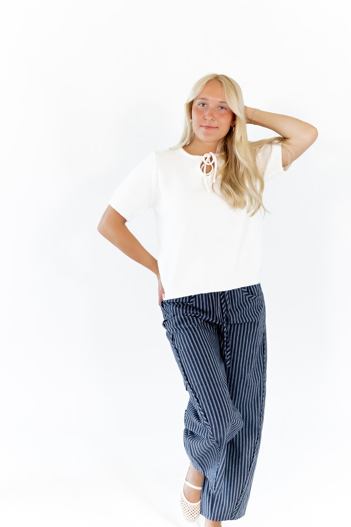 Ayleen Tie Detail Top