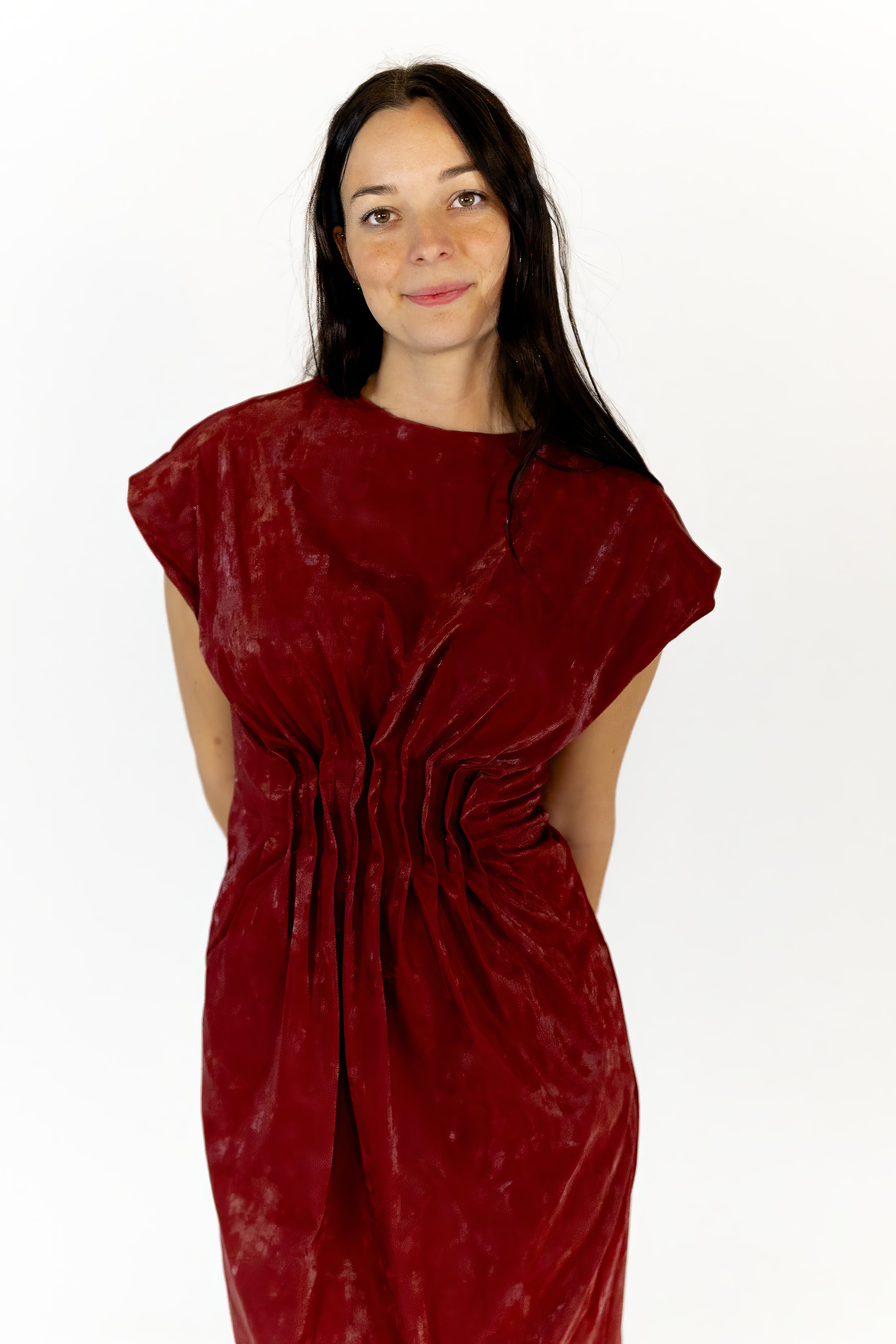 Calluna Pleated Midi Dress