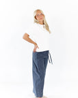 Clayton Pinstripe Denim