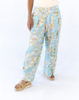 Nour Twill Patchwork Pants