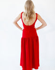 Ares Drop Waist Maxi Dress