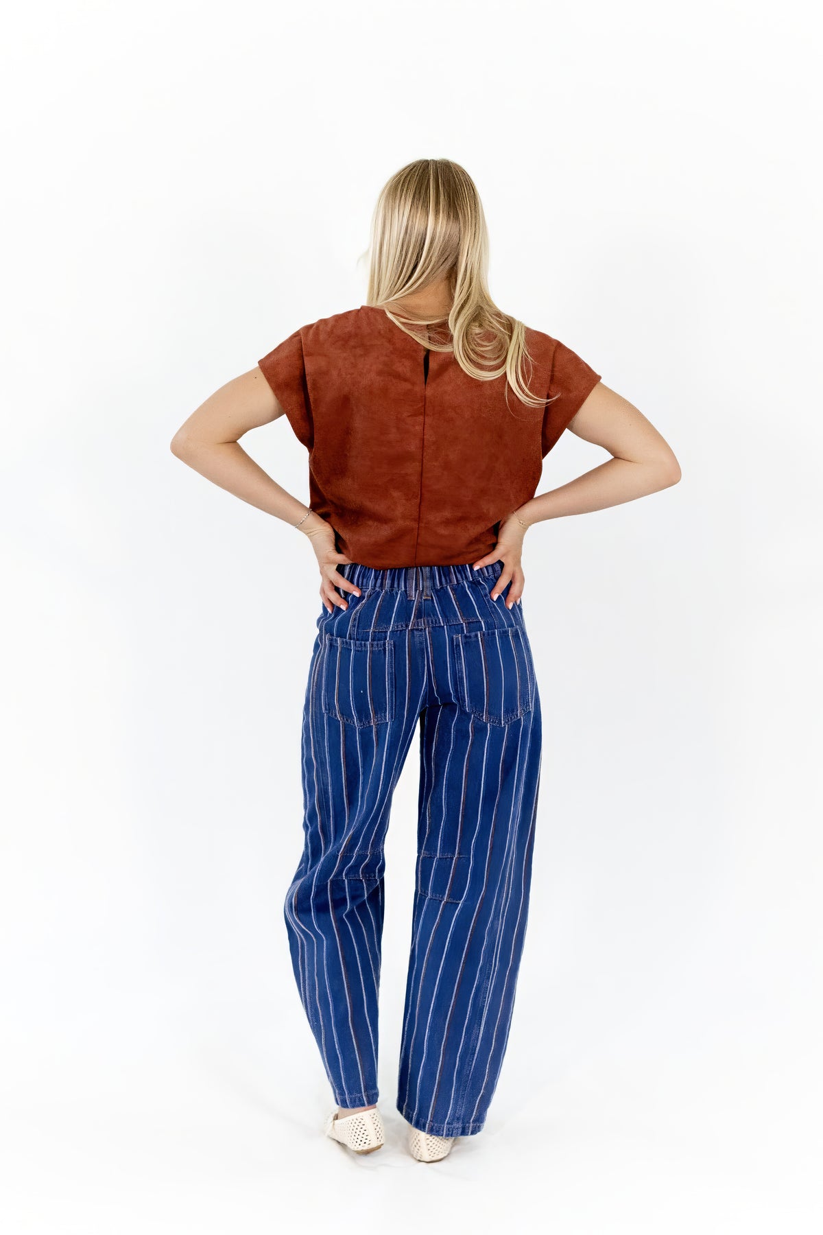 Sadie Suede Top