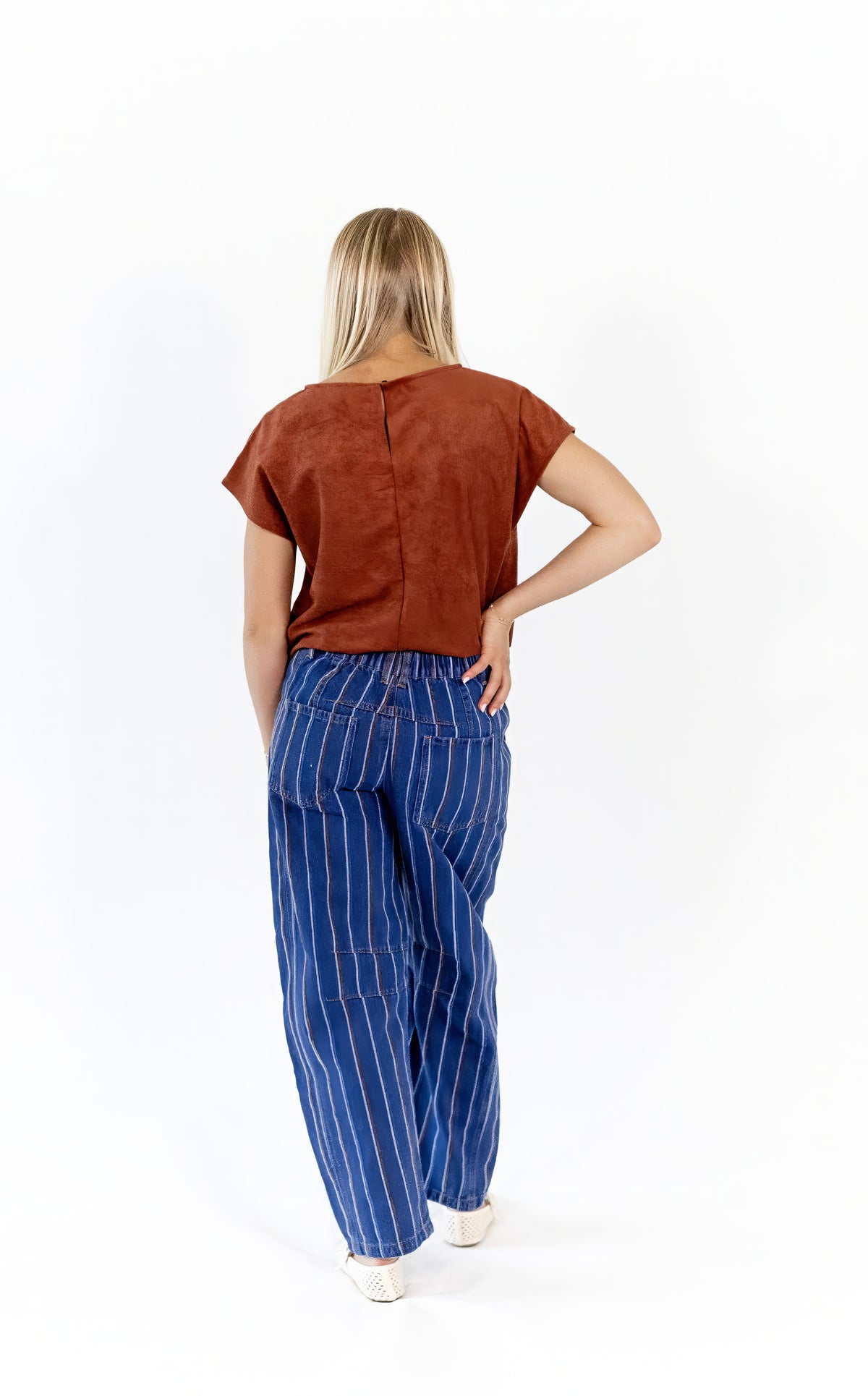 Sadie Suede Top