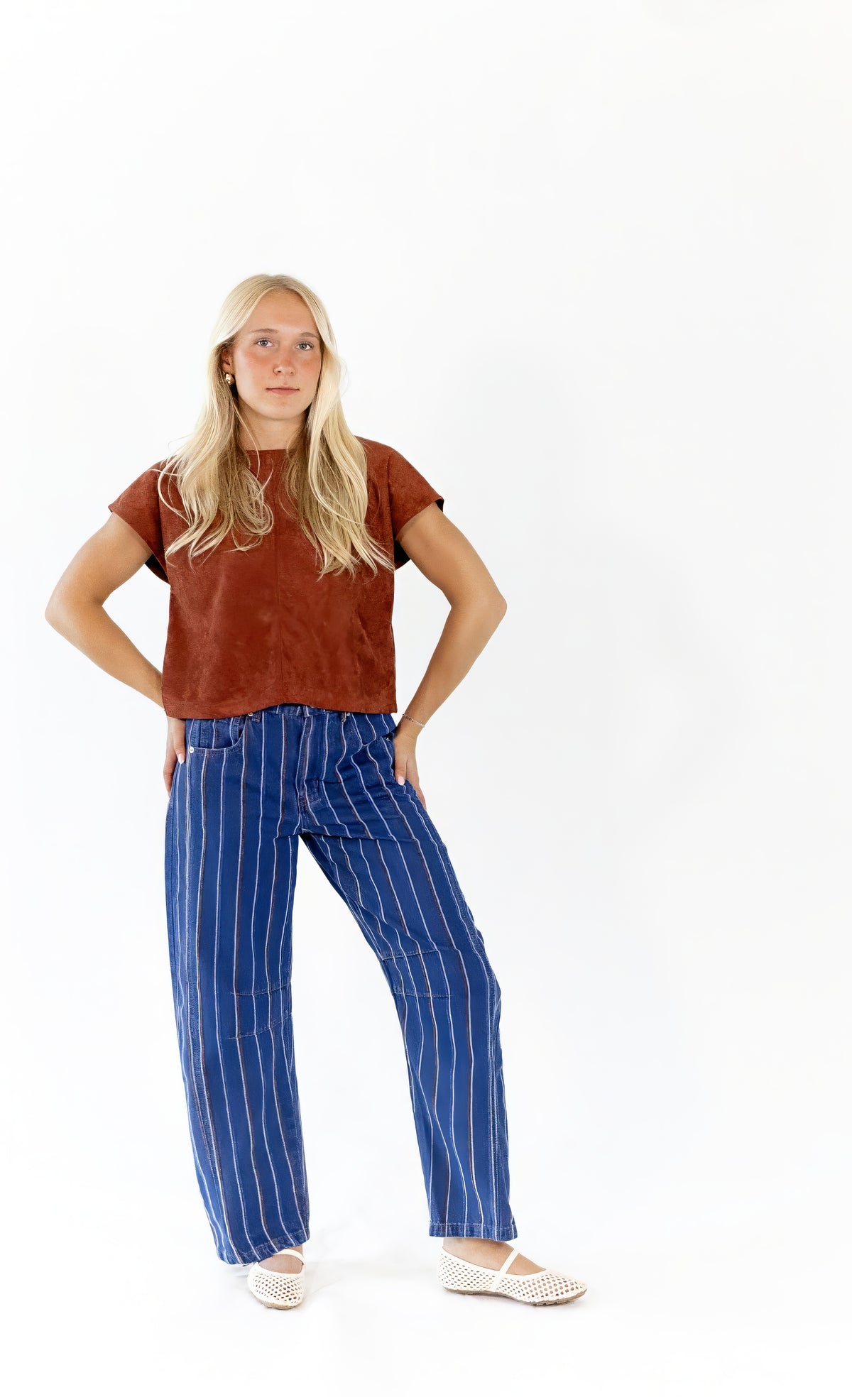 Sadie Suede Top