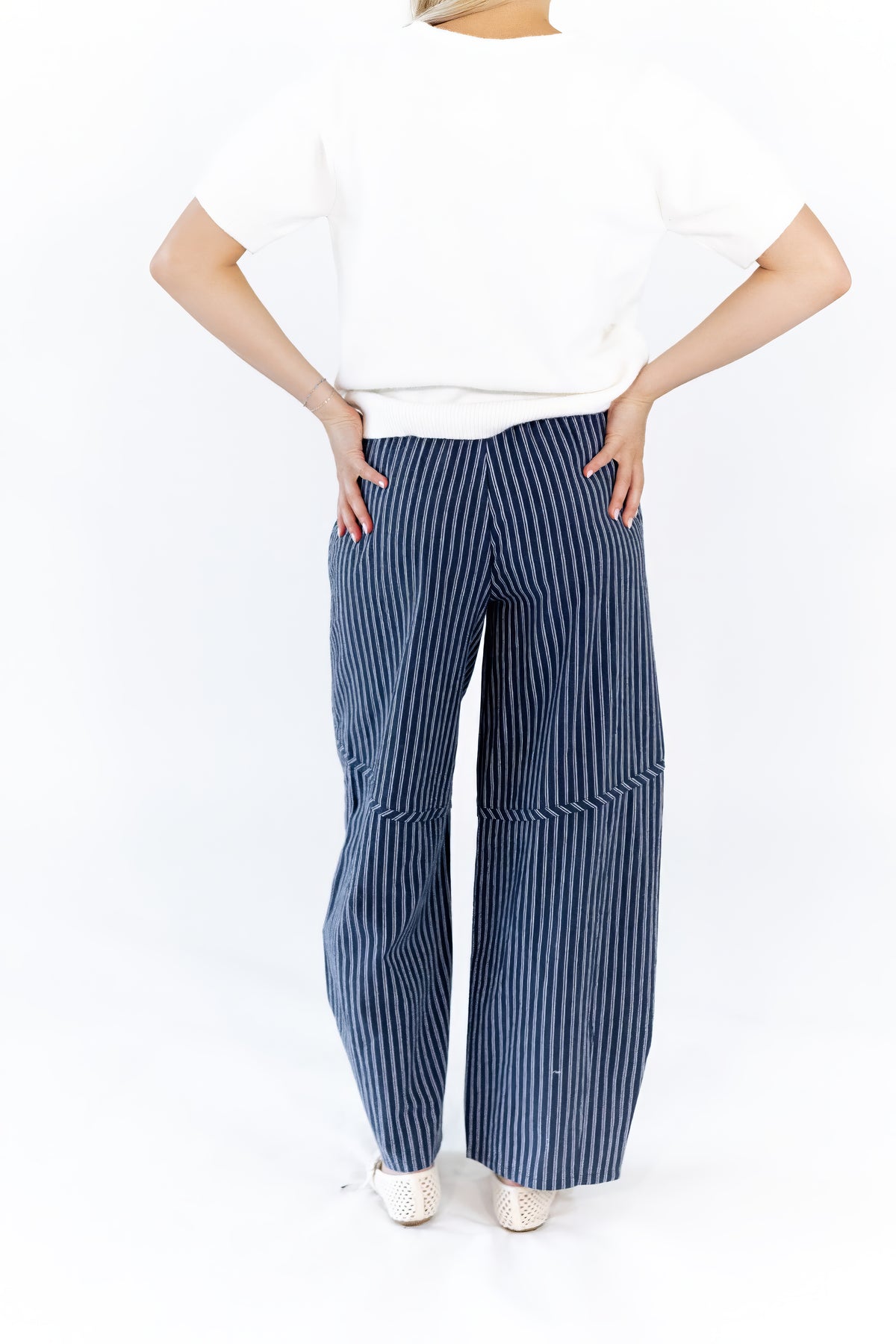 Clayton Pinstripe Denim