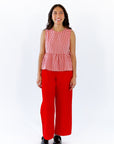 Jenny Linen Tie Waist Pants
