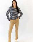 Laudine Scallop Detail Top