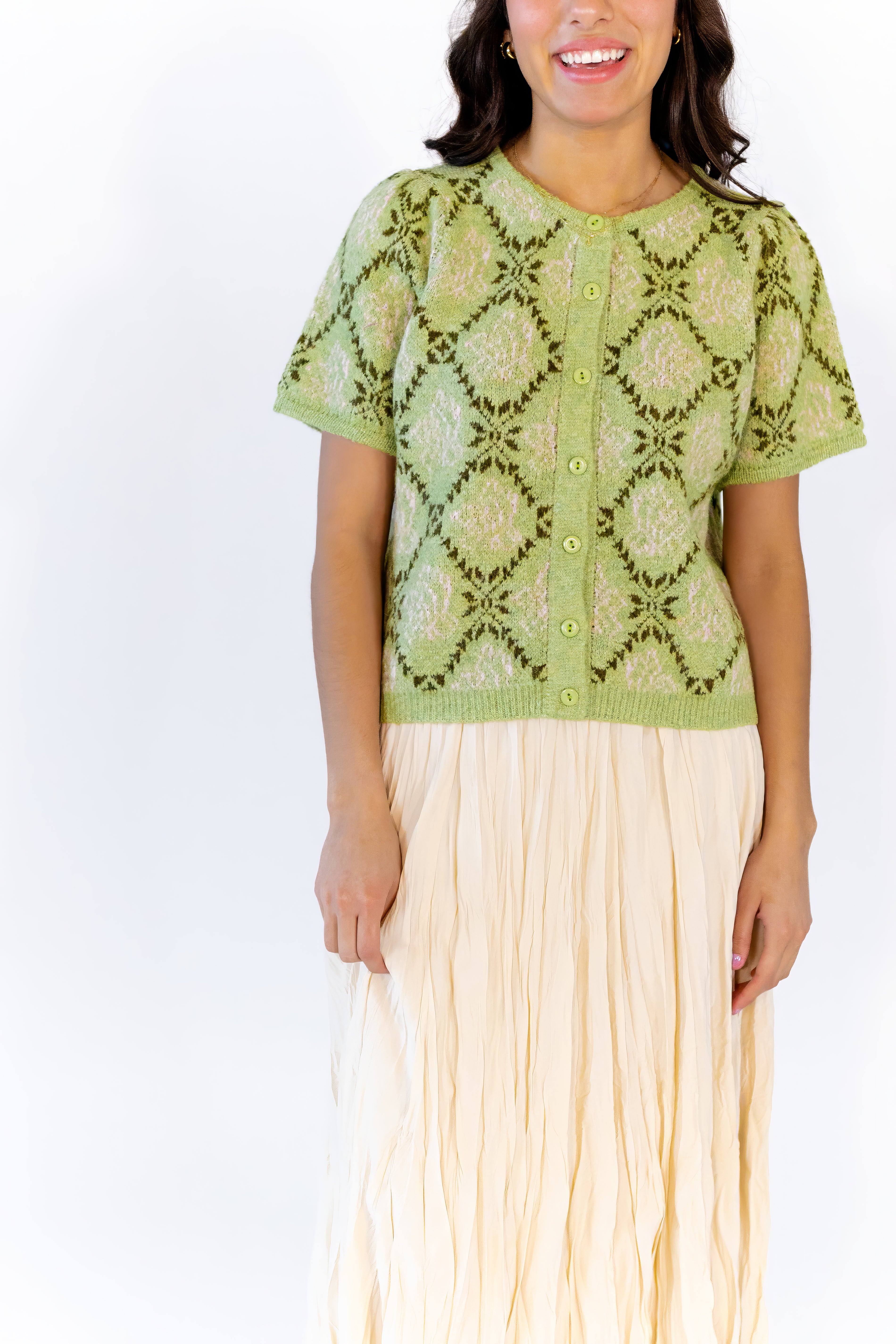 Cleo Pleated Maxi Skirt