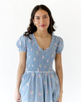 Harlowe Smocked Midi Dress