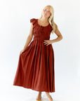 Rabane Ruffle Sleeve Dress