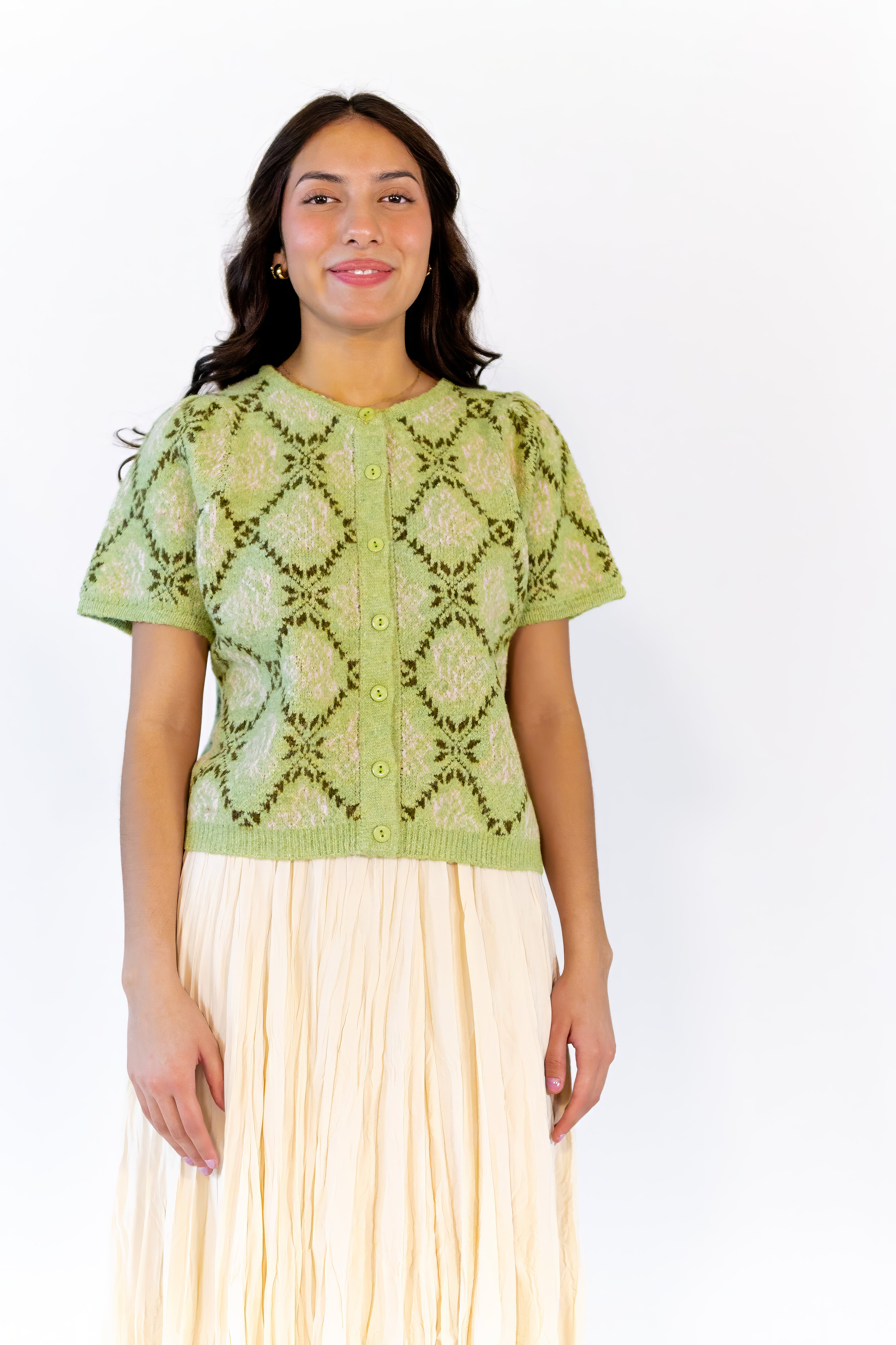 Rita Short Sleeve Cardigan