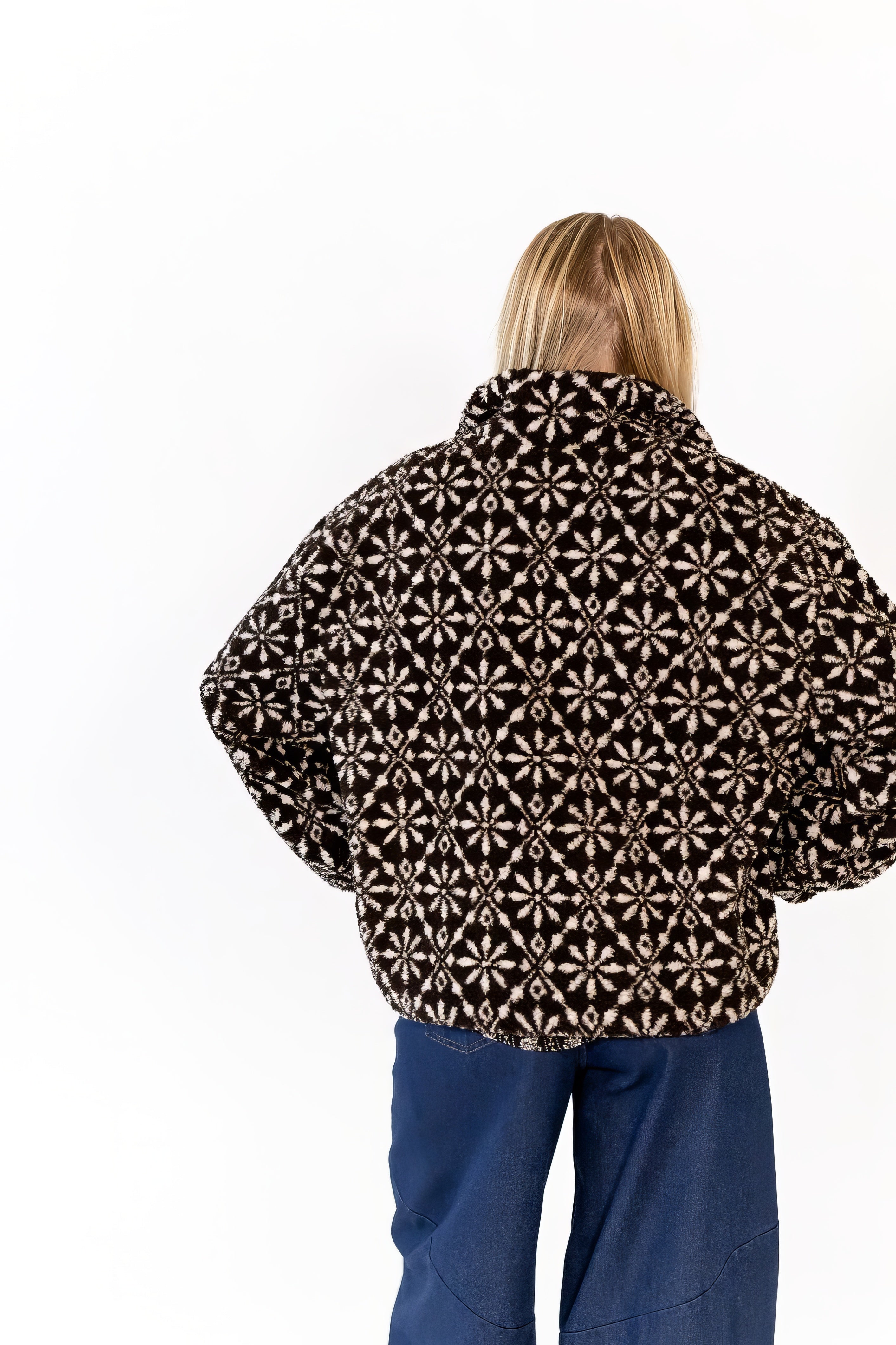 Snowflake Sherpa Jacket