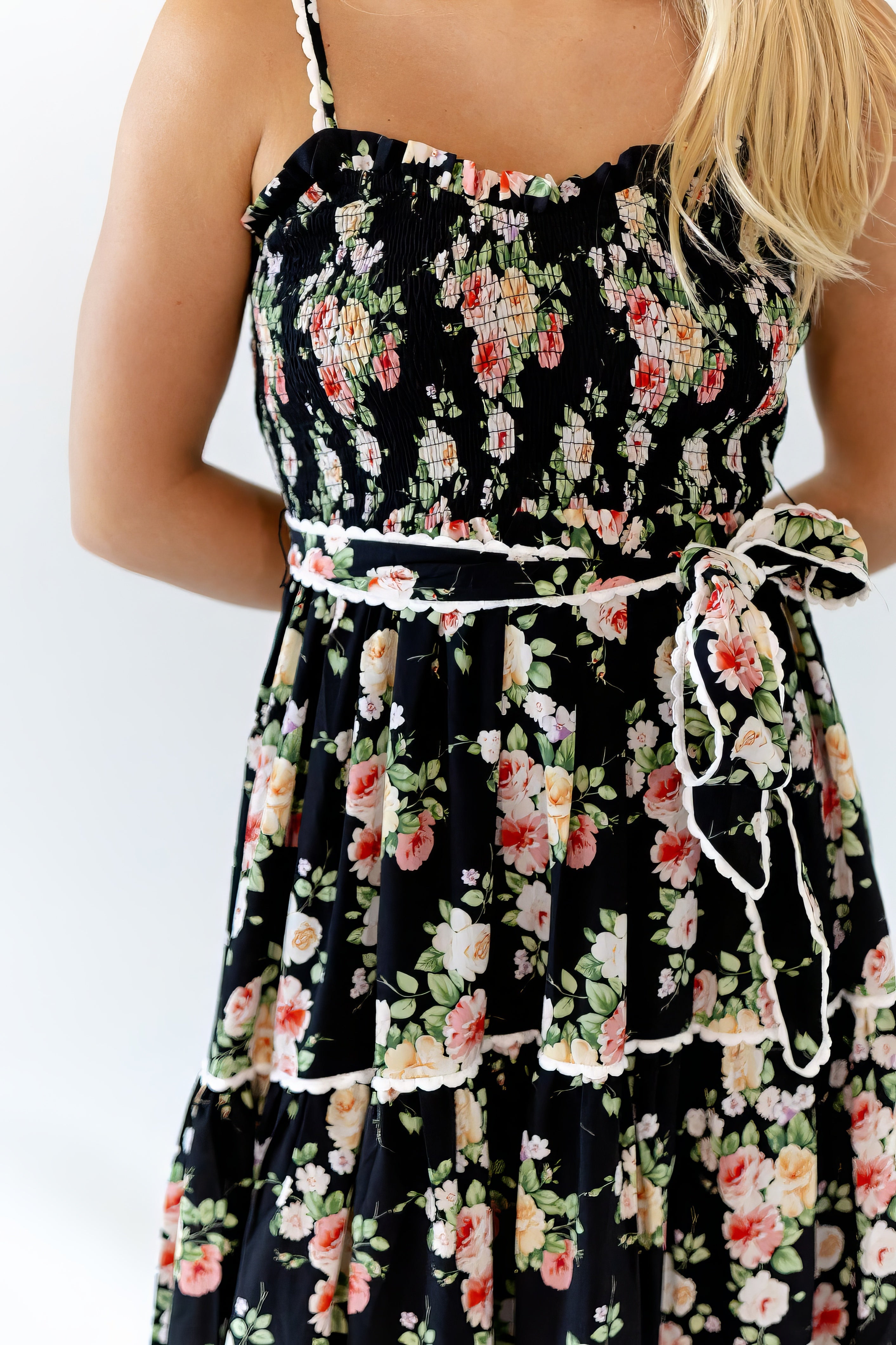Alessia Floral Midi Dress