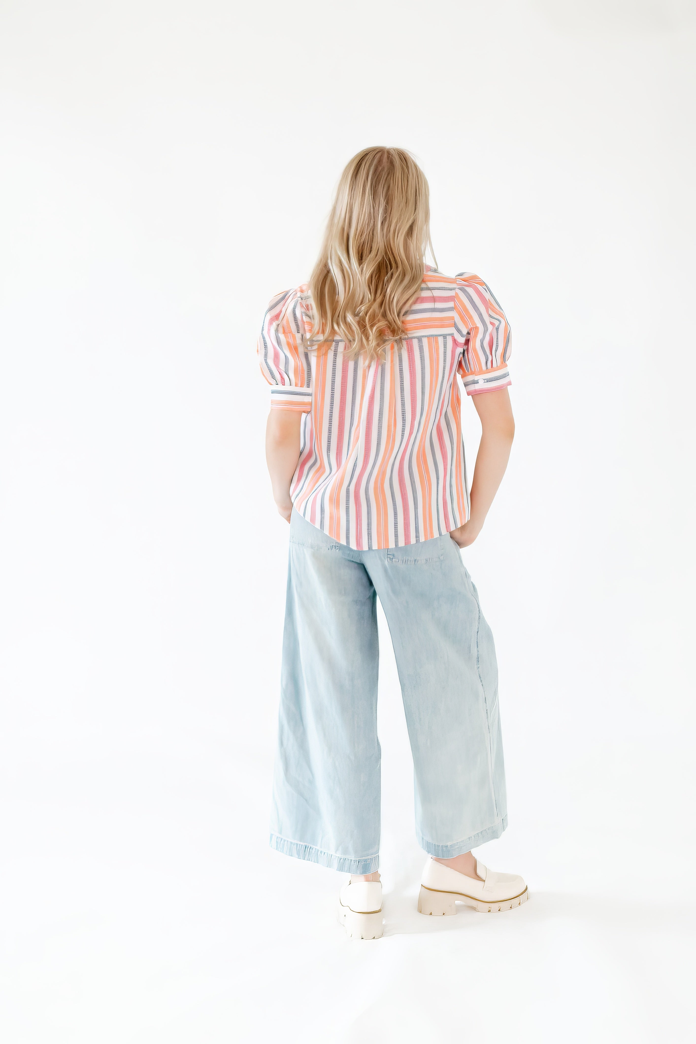 Harrigan Striped Button Up