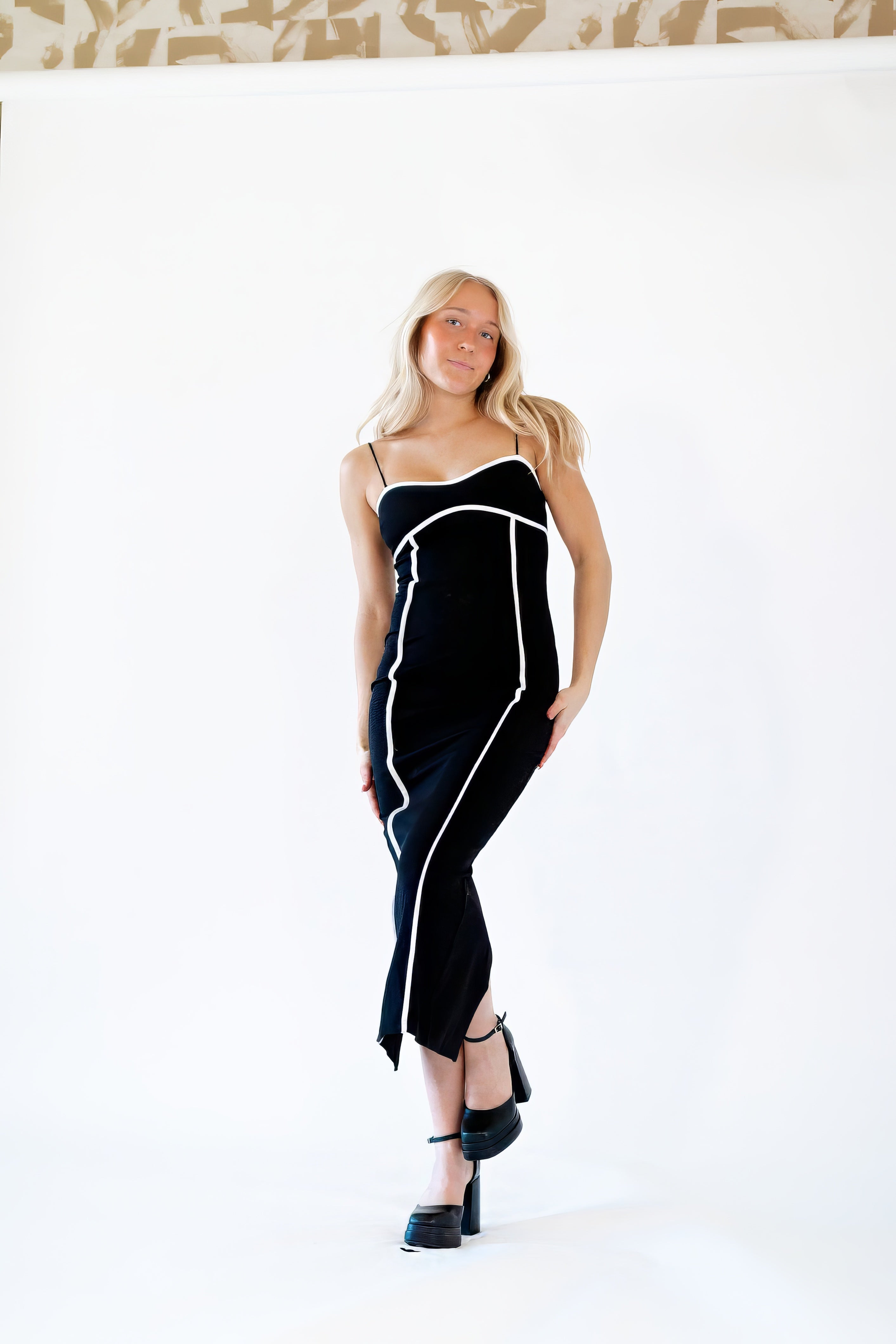 【todayful】Uneck Piping Dress SALE30%OFF】TODAYFUL トゥデイフル Uneck Piping Dress