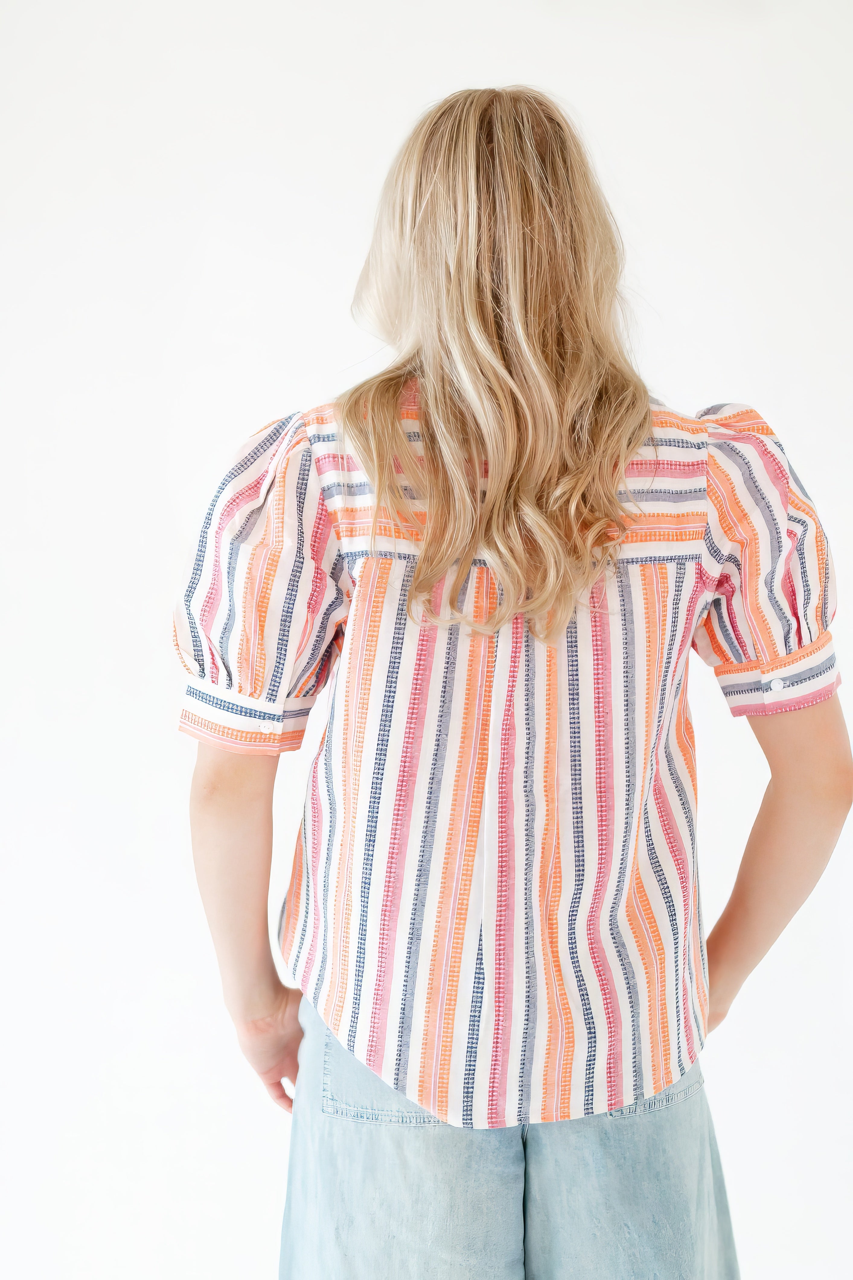 Harrigan Striped Button Up