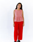 Jenny Linen Tie Waist Pants