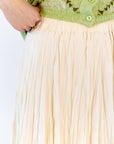 Cleo Pleated Maxi Skirt