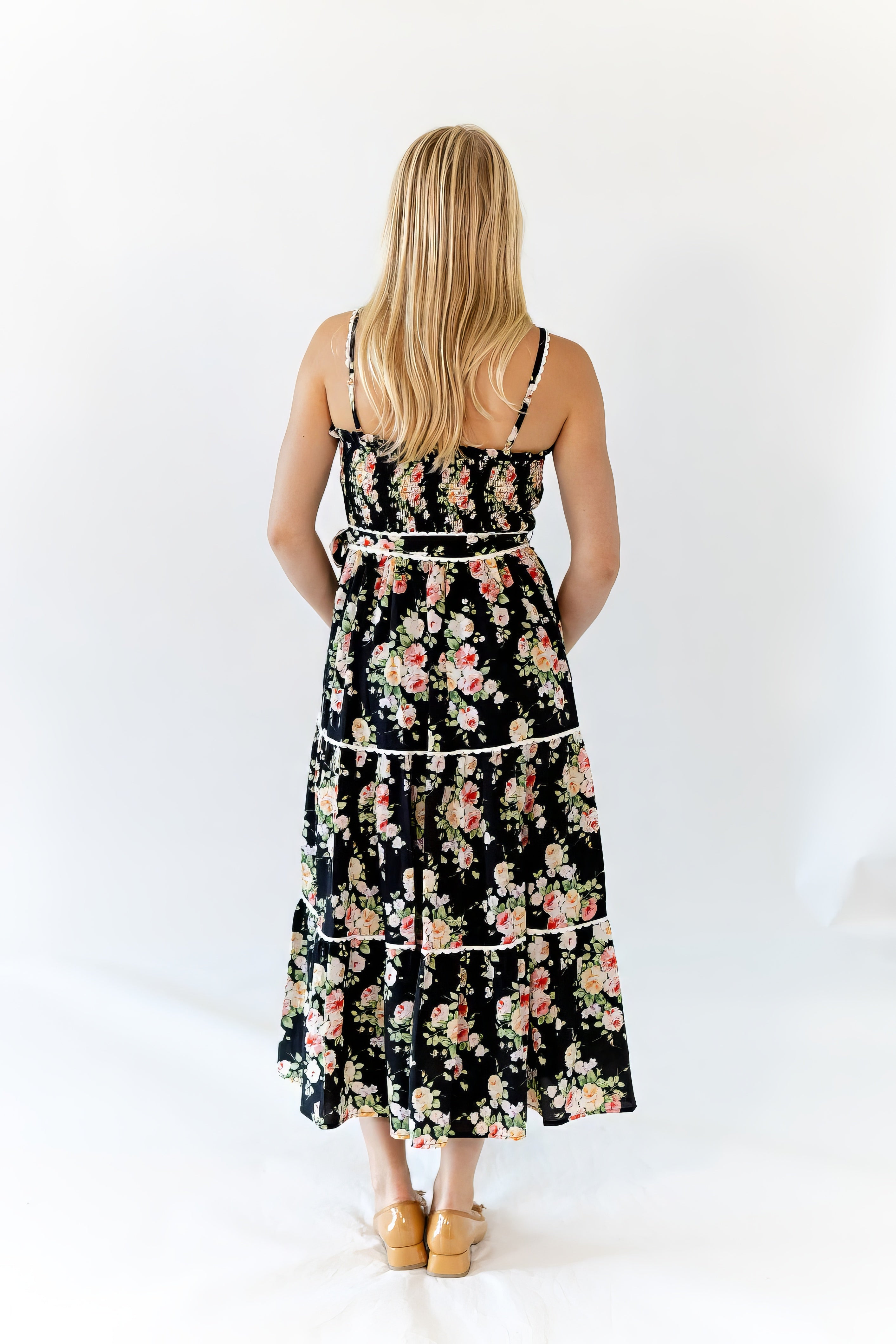 Alessia Floral Midi Dress