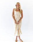 Tayna Jacquard Midi Dress