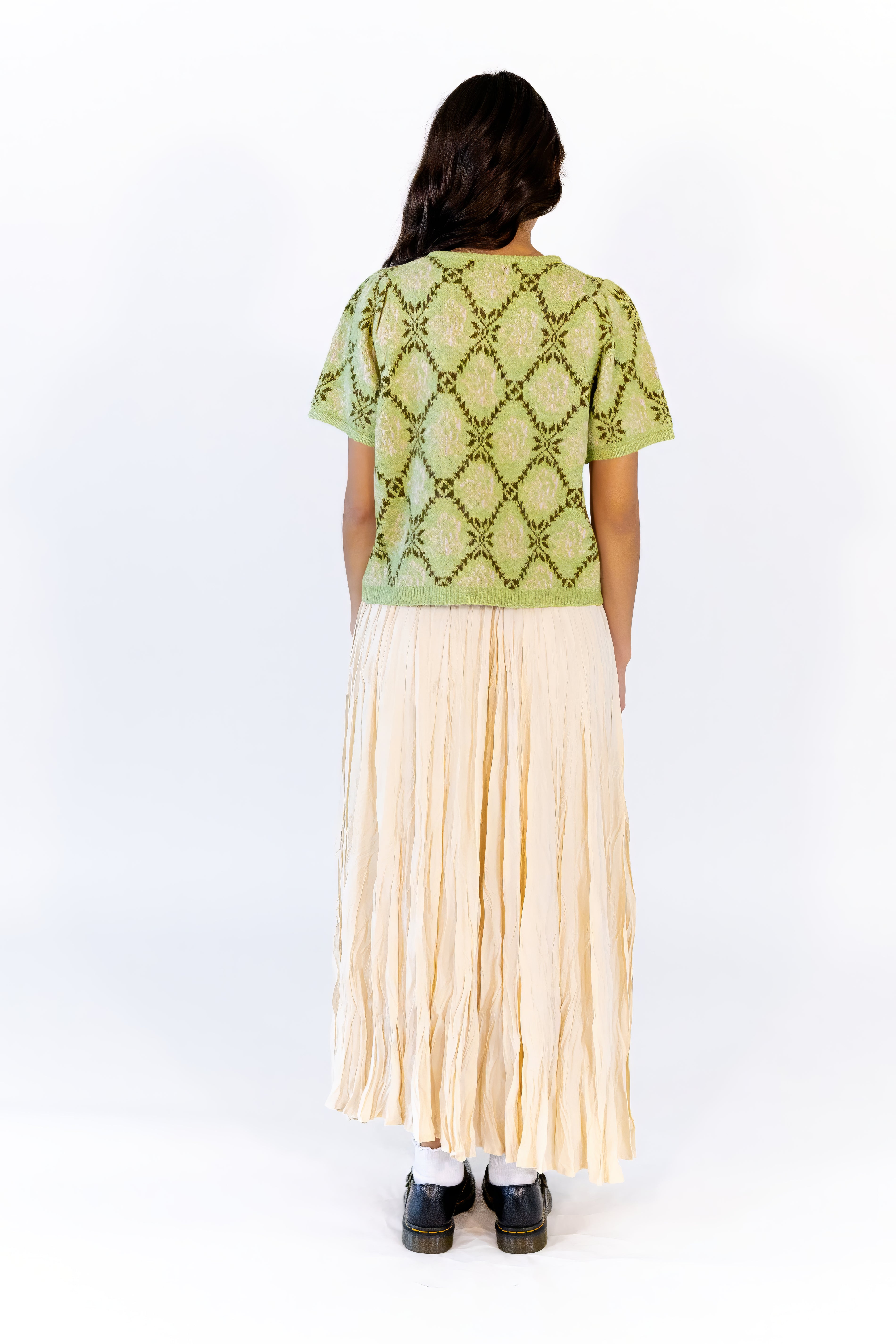 Cleo Pleated Maxi Skirt