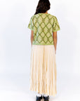 Cleo Pleated Maxi Skirt