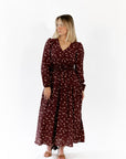 Liza Floral Print Midi Dress