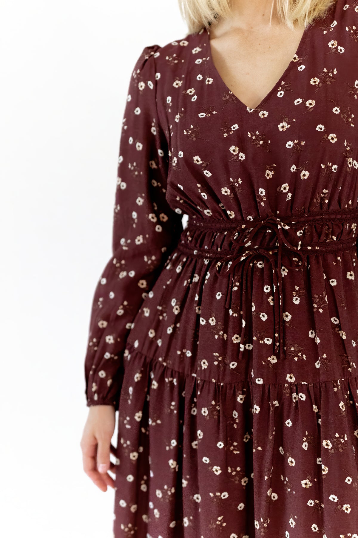 Liza Floral Print Midi Dress