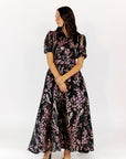 Luna Brocade Button Up Maxi