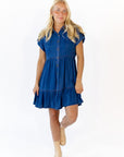 Sevilla Denim Mini Dress