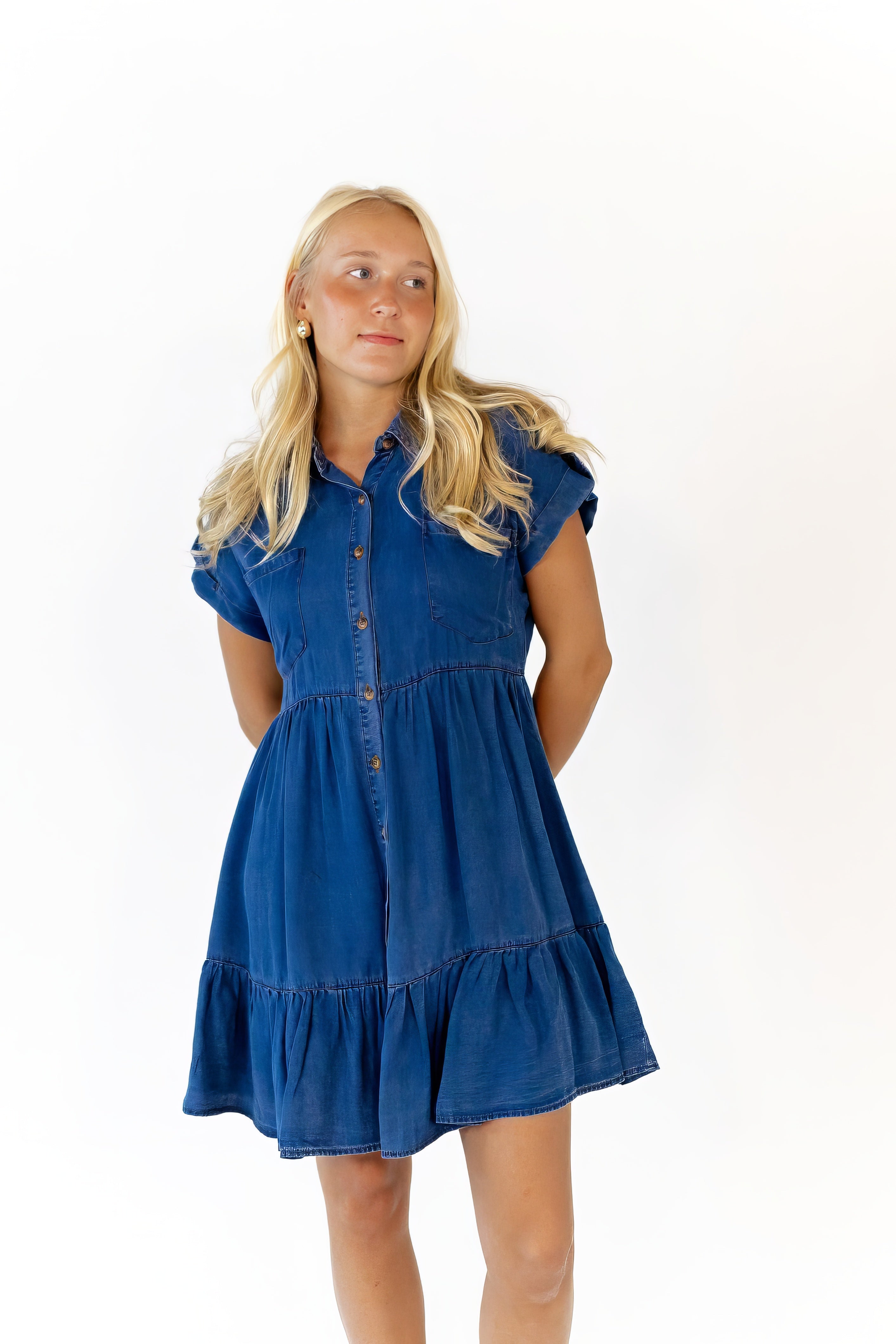 Sevilla Denim Mini Dress