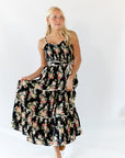Alessia Floral Midi Dress