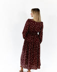 Liza Floral Print Midi Dress