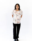 Jada Botanical Print Top
