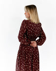 Liza Floral Print Midi Dress