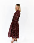 Liza Floral Print Midi Dress