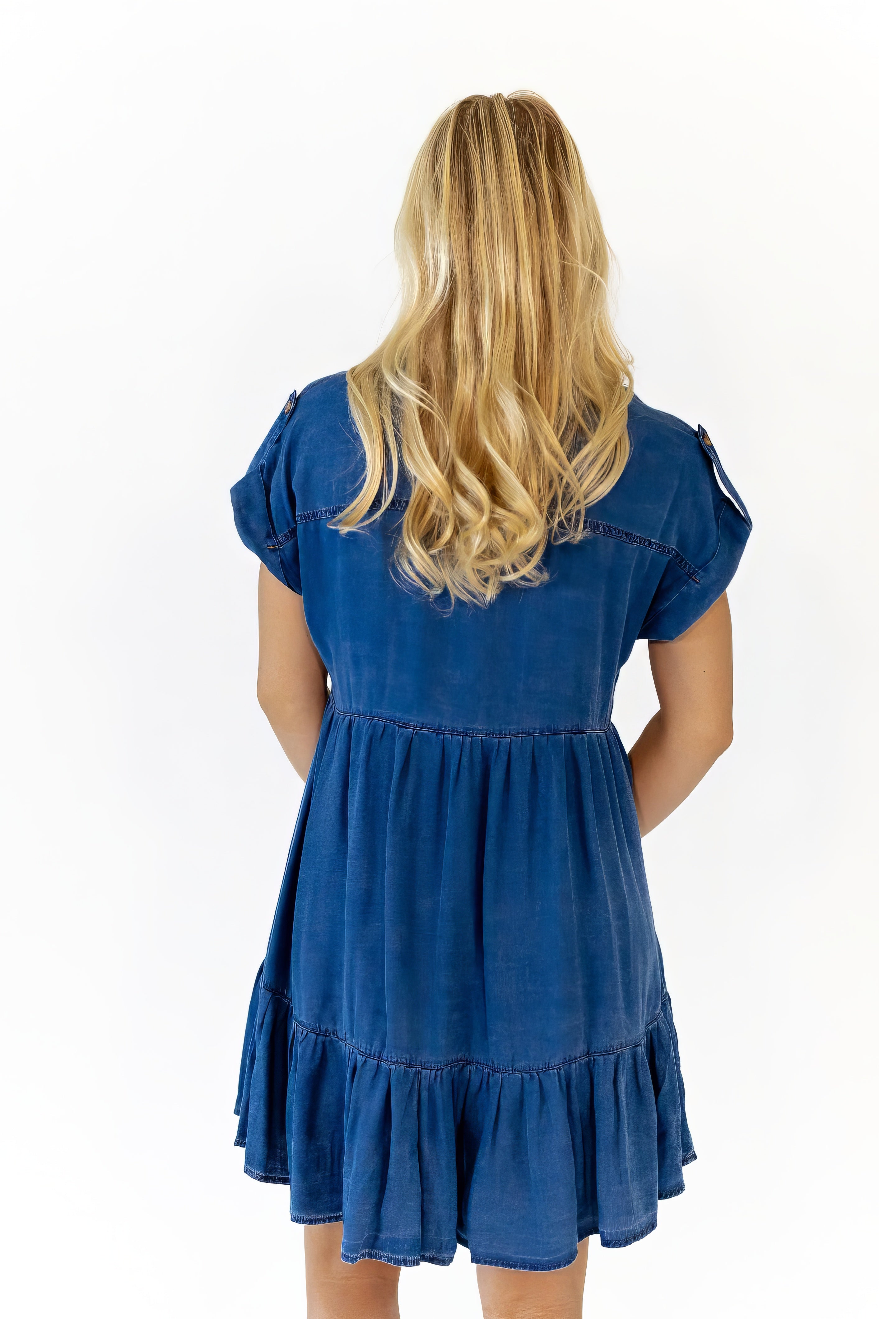 Sevilla Denim Mini Dress