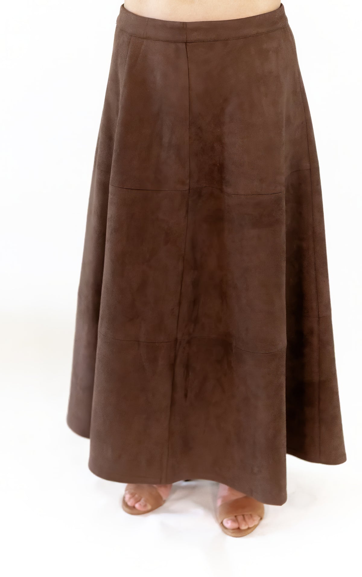 Myra Suede Textured Skirt