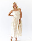 Tayna Jacquard Midi Dress