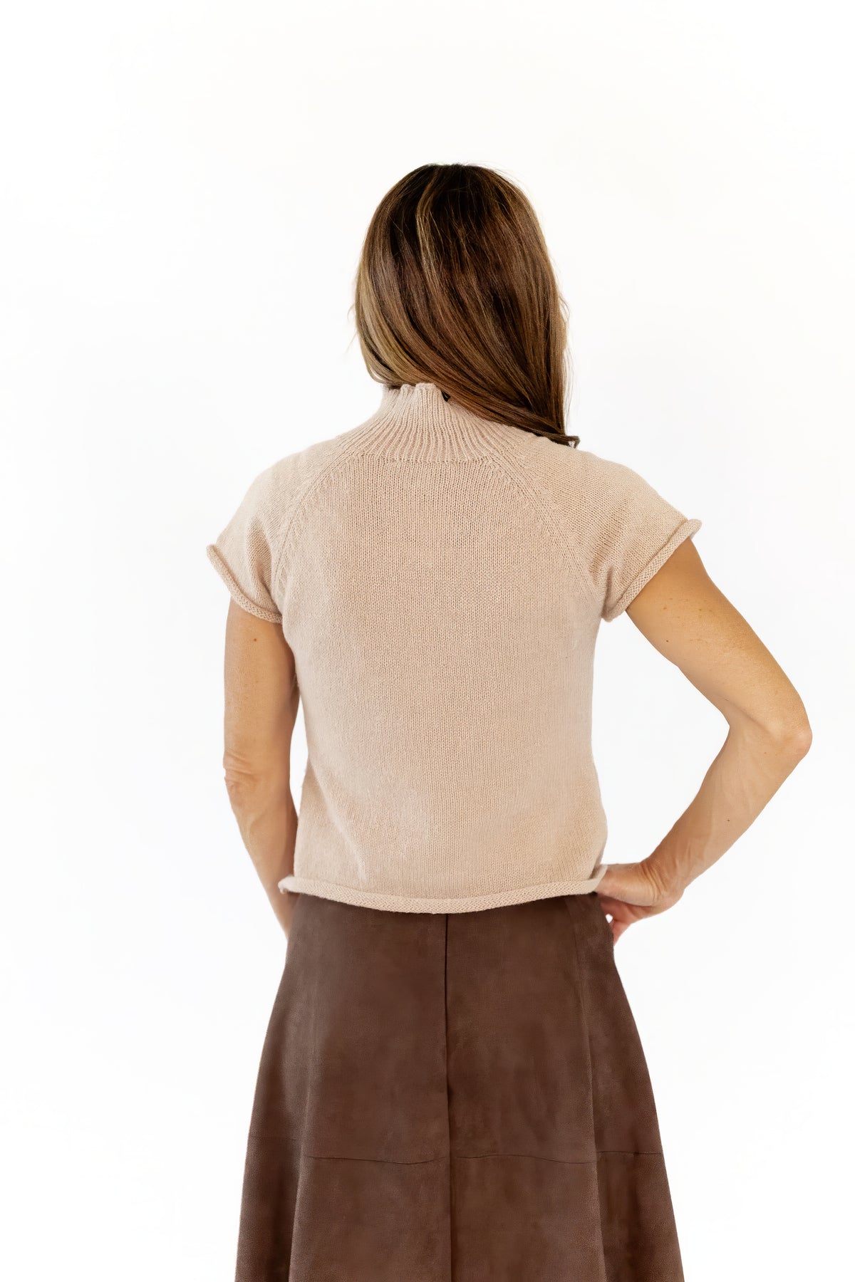 Phoebe Mixed Button Top
