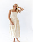 Tayna Jacquard Midi Dress