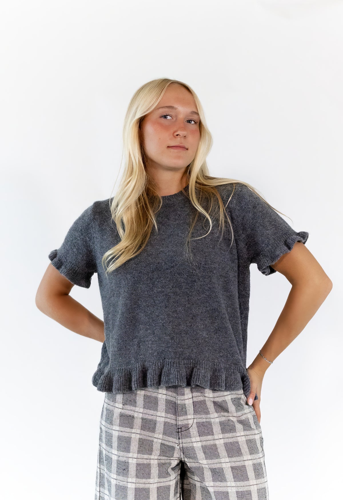 Presley Ruffle Hem Top