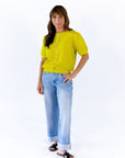 Manon Cuffed Denim