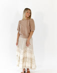 Stella Striped Skirt