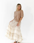 Stella Striped Skirt