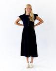 Christie Textured Midi Dress