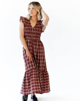 Nyla Button Detail Dress